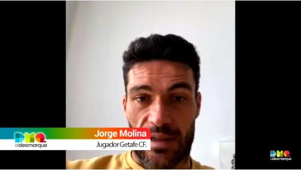 Jorge Molina en su entrevista para ElDesmarque.