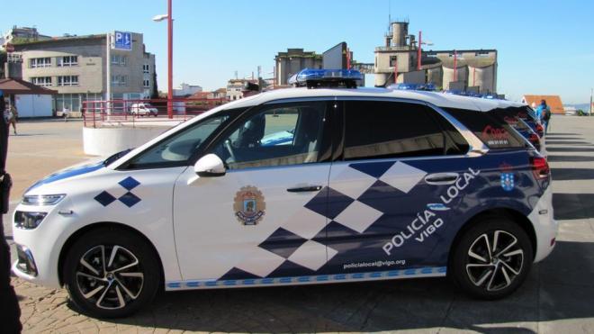 Coche patrulla de la Policia Local de Vigo (Foto: EFE).