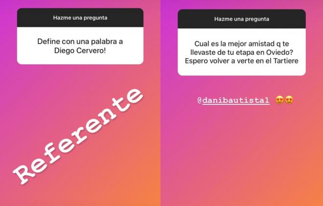 Borja Valle responde a las preguntas de la afición (Foto: @borjavalle12).