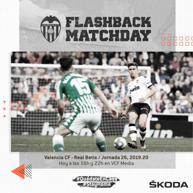 Partido del Valencia CF contra el Betis