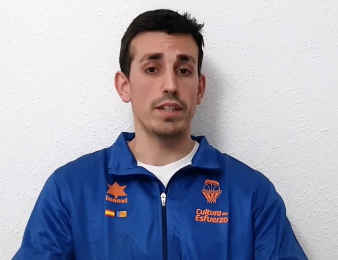 Pau Alcácer, preparador físico del Valencia Basket