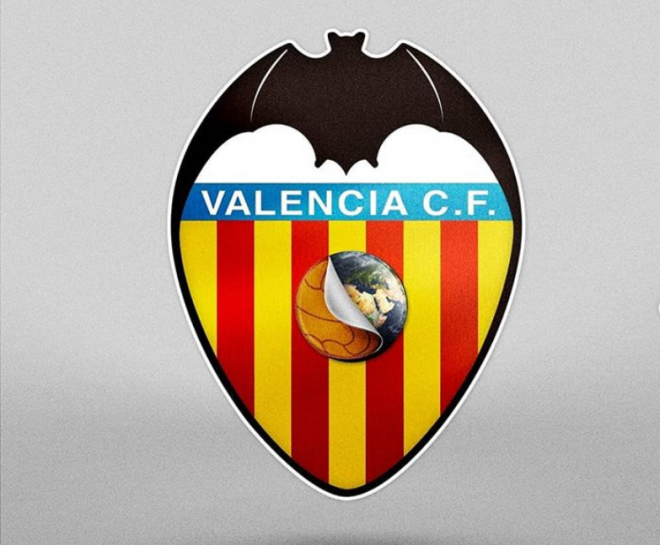 El escudo especial del Valencia CF contra el coronavirus.