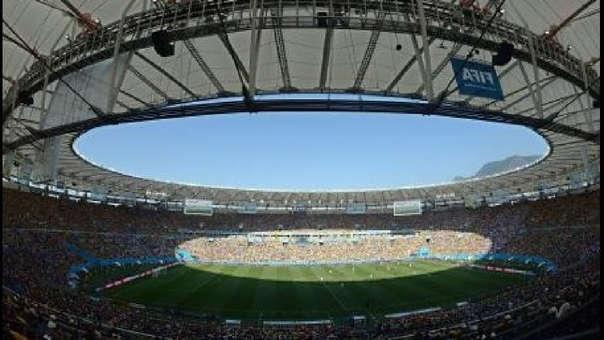 Estadio Maracaná durante un encuentro de la Copa América (foto:EFE).