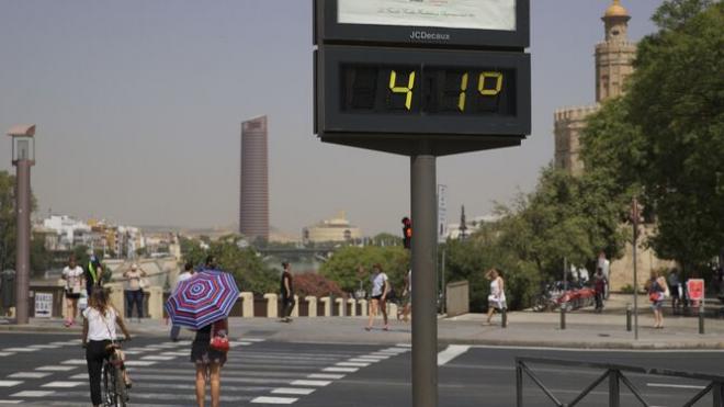 La temperatura en agosto en Sevilla puede superará probablemente los 40 grados.