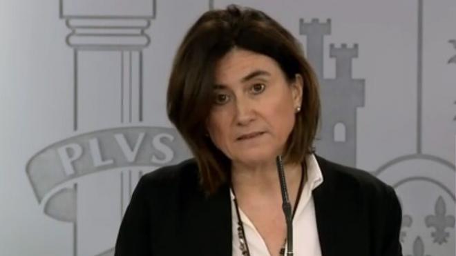María José Sierra durante una rueda de prensa (Foto: EFE).