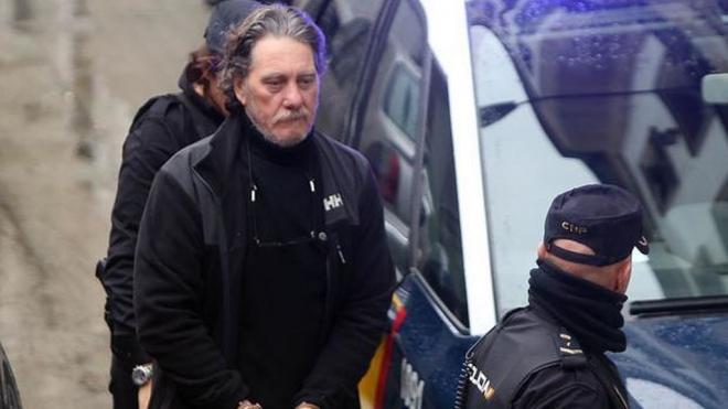 Sito Miñanco detenido por la Policía (Foto: EFE).