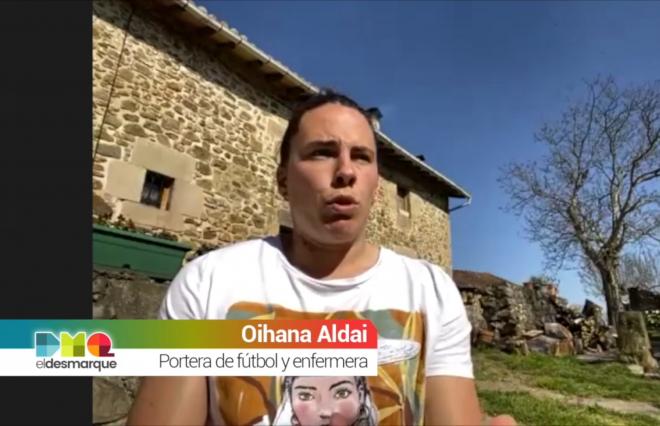 Oihana Aldai, exportera de la Real y del Eibar, y ahora en el Pozoalbense.