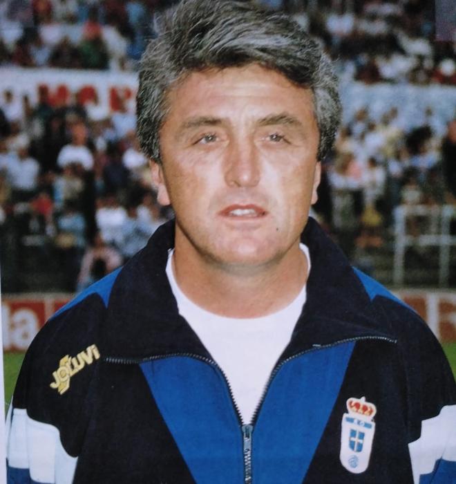 Antic, durante su etapa como entrenador del Real Oviedo (Foto: ROV).