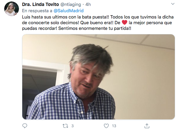 Luis Pérez, el padre de la jugadora del Barakaldo Marta Pérez, fallecido este fin de semana por coronavirus.
