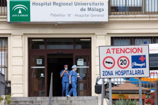 Imagen del Hospital Regional Universitario de Málaga (Foto: Efe).