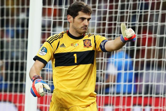 Iker Casillas, durante el Mundial de Sudáfrica (Foto: EFE).
