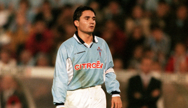 Juan Sánchez en el Celta. (Foto: G.I.).