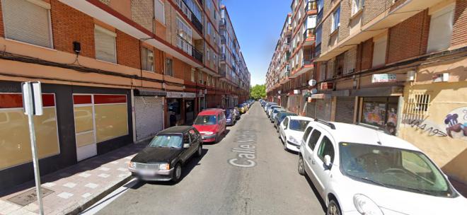 Imagen de la Calle Nebrija de Valladolid.