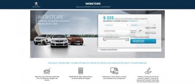 Página web de Peugeot.