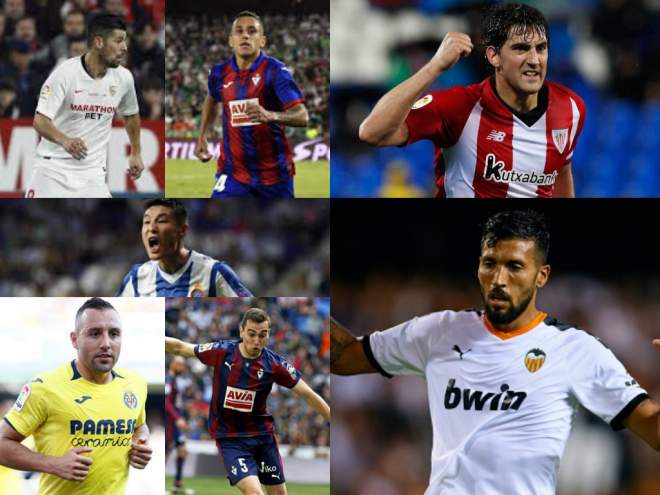 Futbolistas que acaban contrato el 30 de junio de 2020.