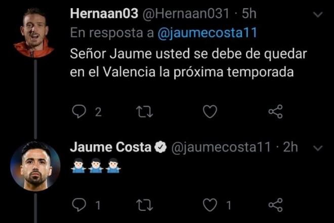 Jaume Costa no sabe qué sucederá con su futuro de cara a la temporada que viene. (Foto: Twitter)