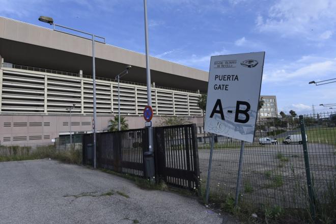 Así estaba el estadio de La Cartuja en un día de final (Foto: Kiko Hurtado).
