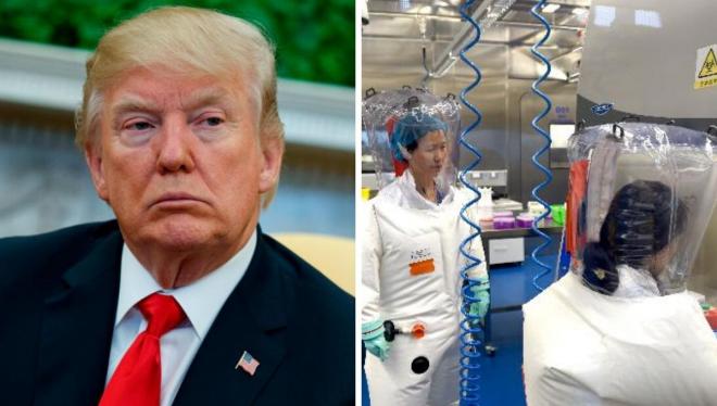 Donald Trump y el polémico laboratorio de Wuhan.