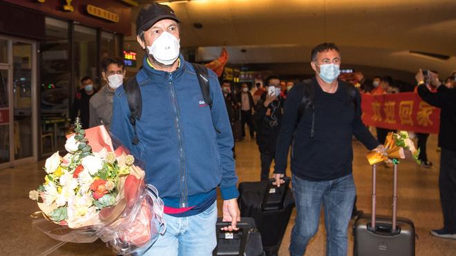 José González y Cortijo, a su llegada a Wuhan.