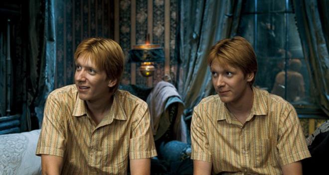 Los hermanos Phelps en Harry Potter