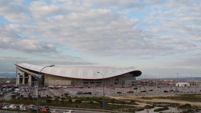 Wanda Metropolitano, estadio del Atlético de Madrid (Foto: JIL).