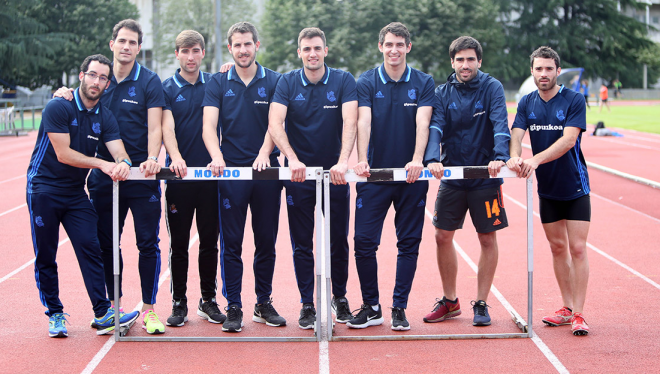 La sección de atletismo de la Real Sociedad.