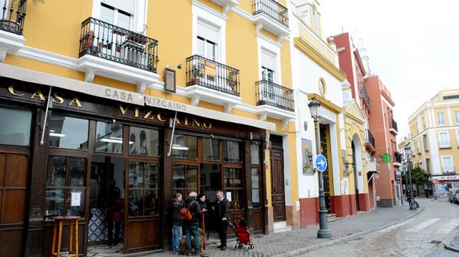 Bar Casa Vizcaíno, en Sevilla.