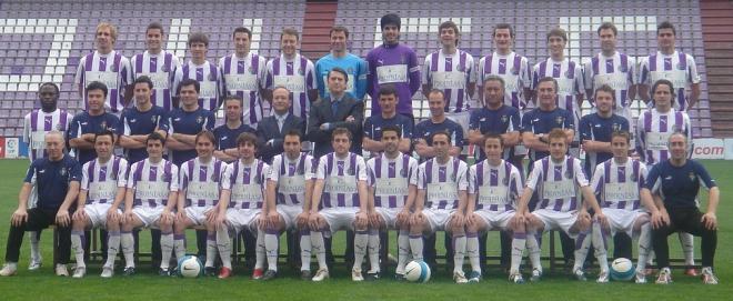 Imagen de la plantilla del Real Valladolid en la exitosa temporada 2006/2007