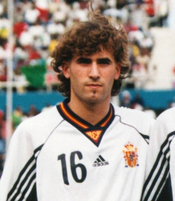 Barkero, durante el Mundial sub 20 de 1999.