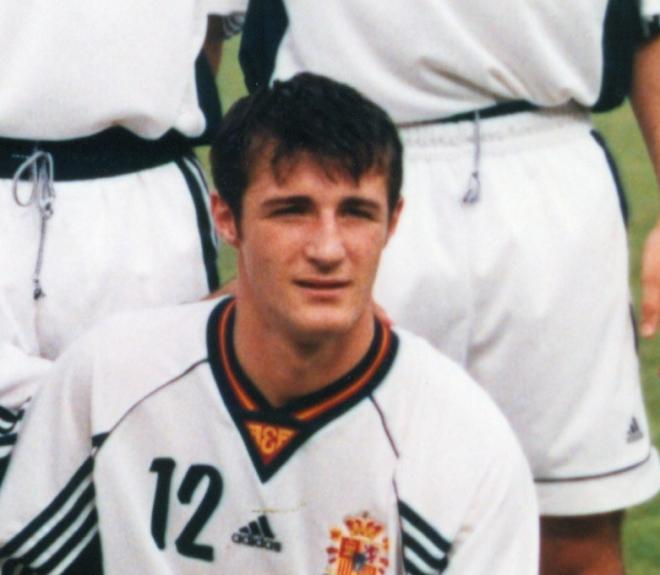 Fernando Varela, durante el Mundial sub 20 de 1999.
