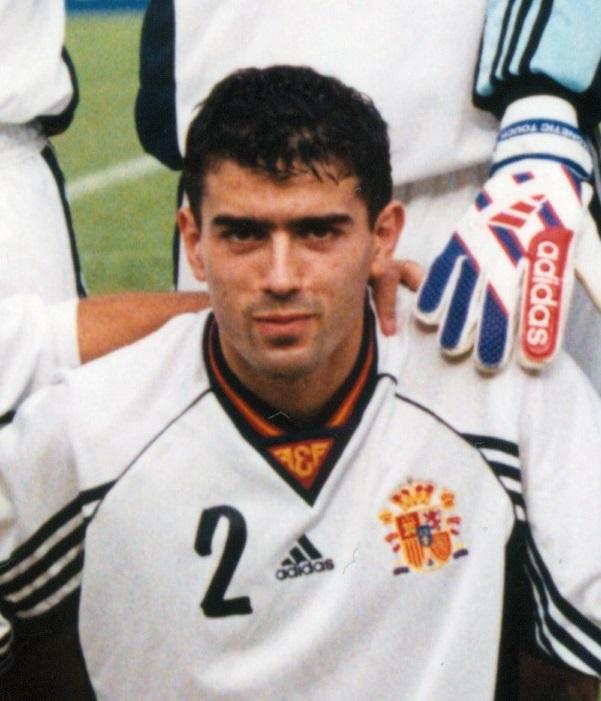 Pablo Coira, durante el Mundial sub 20 de 1999.