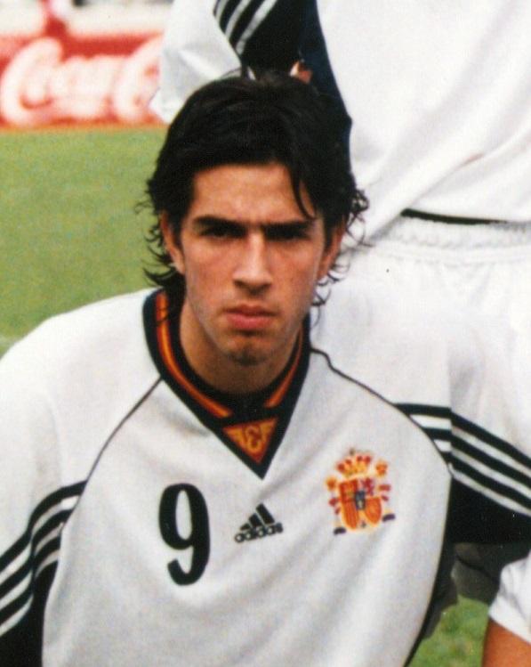 Pablo Couñago, durante el Mundial sub 20 de 1999.