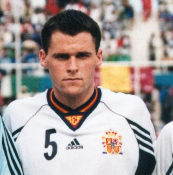 Pablo Orbaiz, durante el Mundial sub 20 de 1999.