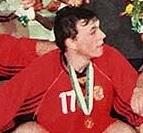 Rubén Suárez, durante el Mundial sub 20 de 1999.