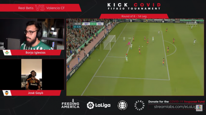 Gayà gana a Borja Iglesias en el torneo de FIFA 20 Kick COVID.