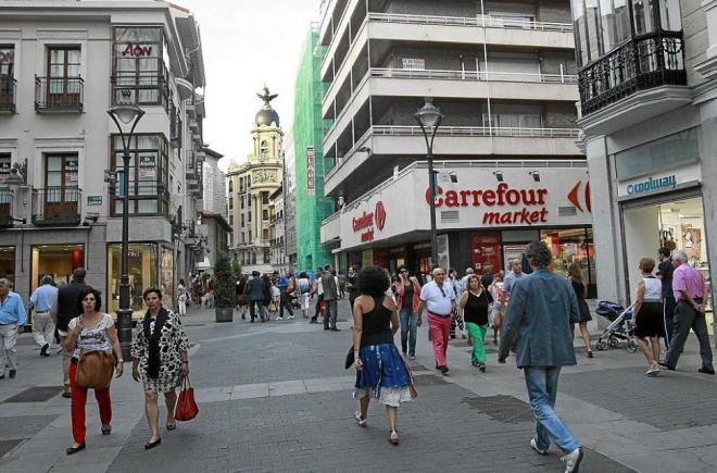 Imagen de una calle de Valladolid (EMDV).