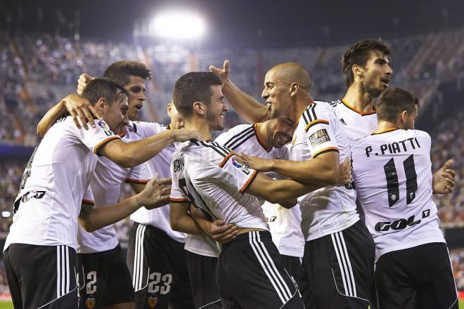 Su primer gol (Foto: Valencia CF)