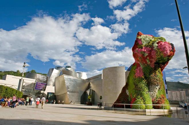 Imagen del exterior del Museo Guggenheim (Foto: Museo Guggenheim).