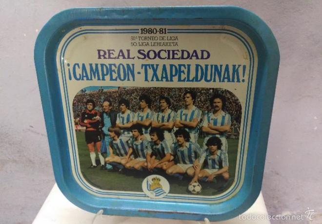 Las famosas bandejas de la Real Sociedad.