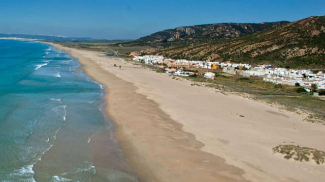 Playa en Zahara de los Atunes, Cádiz.