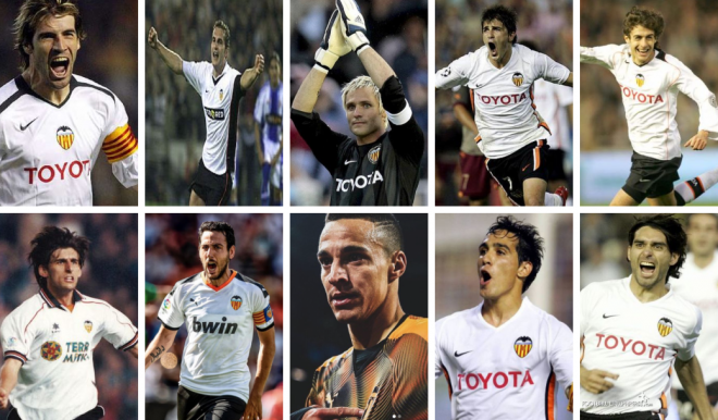 ¿Quiénes son los mejores jugadores del Valencia CF que han vestido cada dorsal?
