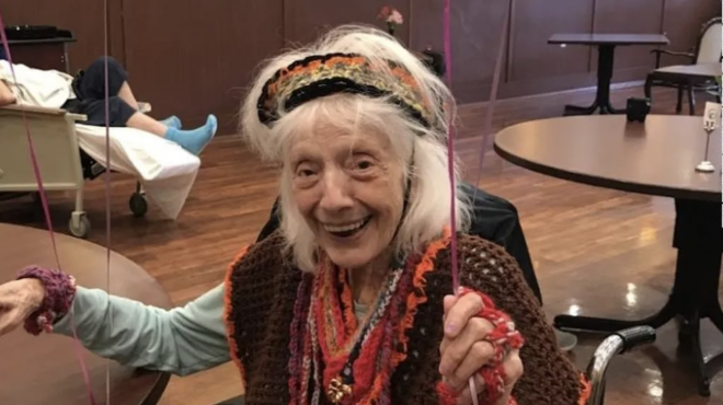 Angelina Friedman, de 101 años, ha superado el coronavirus, un cáncer y la gripe española (Foto: