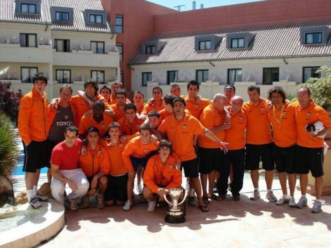 El Valencia CF Juvenil campeón de la Copa de Campeones.