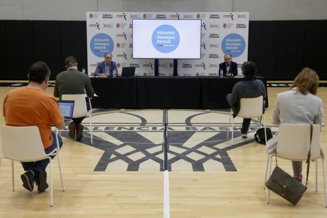 José Puentes explica el plan del Valencia Basket