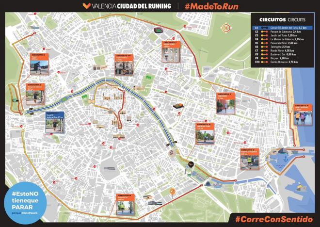 Dónde correr y hacer deporte en Valencia