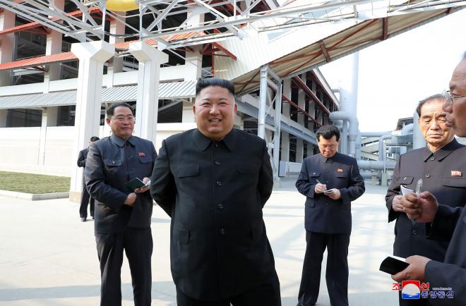 Kim Jong-un reaparece en un acto (Foto: EFE).