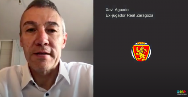 Xavi Aguado, en una charla virtual.