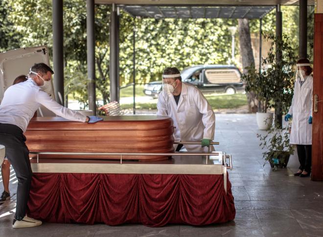 Funerales en Valencia (Foto: EFE)