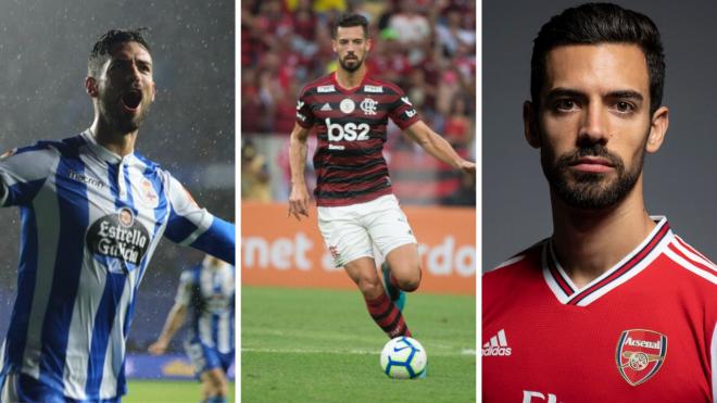 Pablo Marí, en el Dépor, Flamengo y el Arsenal.