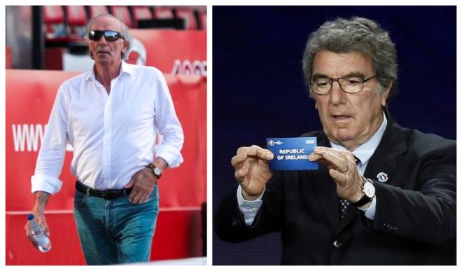 José Ángel Iribar y Dino Zoff.